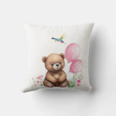 Hummingbird & friends クッション (裏面)