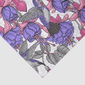 Hummingbird garden in melrose and pink 薄葉紙 (詳細)