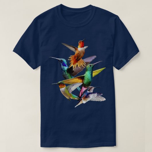 Hummingbird Gift I Love Humm Tシャツ (デザイン正面)