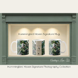 Hummingbird Haven Nature Mug Gift コーヒーマグカップ