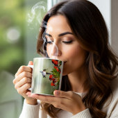 Hummingbird Haven Nature Mug Gift コーヒーマグカップ