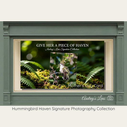 Hummingbird Haven Signature Mother's Day Card  カード