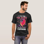 Hummingbird Heart Valentine's Day Animal For Women Tシャツ (正面フル)