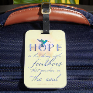 Hummingbird Hope – 荷札 ラゲッジタグ