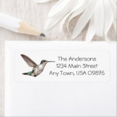 Hummingbird in air，アドレカスタマイズス ラベル (インサイチュ)