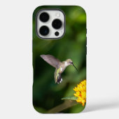 Hummingbird | Lantana Art Phone Case Mother's Day Case-Mate iPhoneケース (裏面)