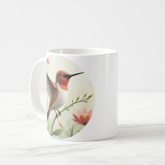 hummingbird mug コーヒーマグカップ (正面左)