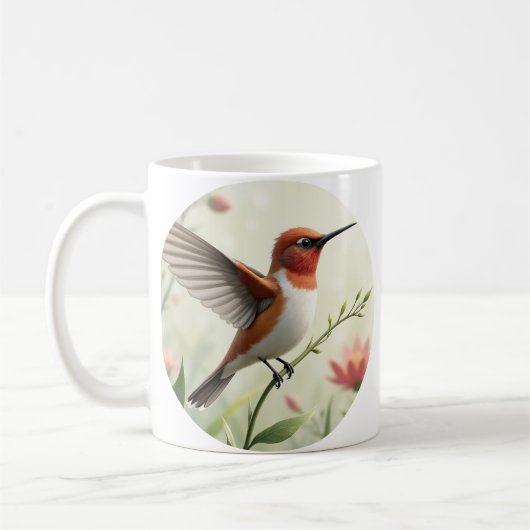 hummingbird mug コーヒーマグカップ (左)