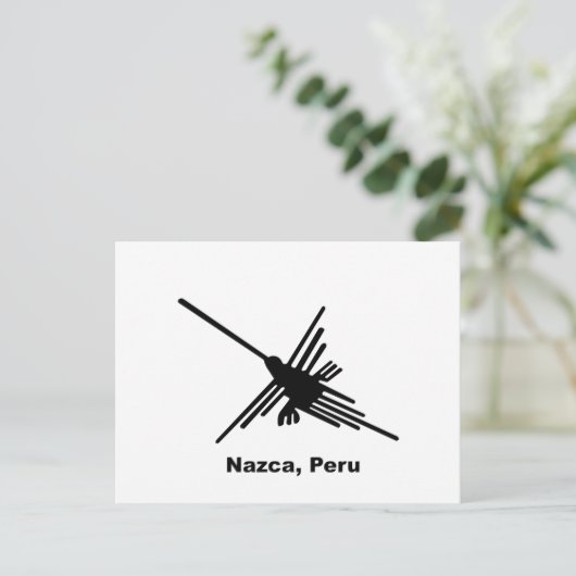 Hummingbird Nazca, Peru ポストカード (スタンド正面)
