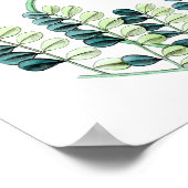 Hummingbird No.9アンティークバードポスタープリント。 ポスター (角)