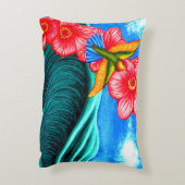 Hummingbird Ocean  アクセントクッション (裏面(縦))