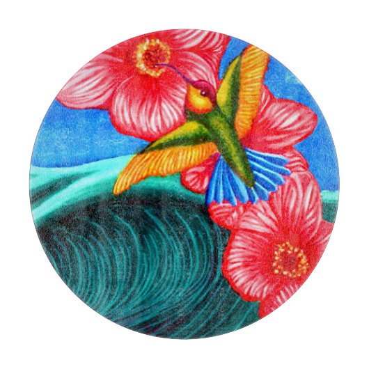 Hummingbird Ocean カッティングボード (正面)