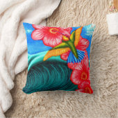 Hummingbird Ocean  クッション (ブランケット)