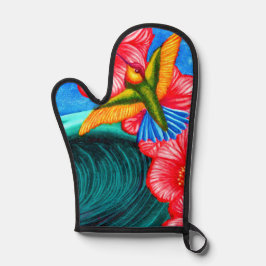 Hummingbird Ocean 鍋つかみ