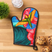 Hummingbird Ocean 鍋つかみ (トップダウン)