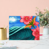 Hummingbird OceanPrint、ポスター紙（マット） アクリルサイン (ウェディング)