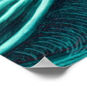 Hummingbird OceanPrint、ポスター紙（マット） ポスター (角)