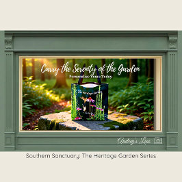 Hummingbird & Pink Coneflower Botanical Tote トートバッグ