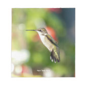 Hummingbird Sanctuary Professional Photography  ノートパッド (正面)