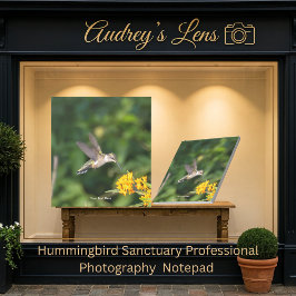 Hummingbird Sanctuary Professional Photography  ノートパッド