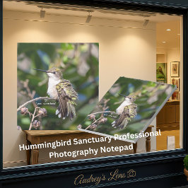 Hummingbird Sanctuary Professional Photography  ノートパッド