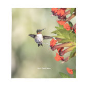 Hummingbird Sanctuary Professional Photography  ノートパッド (正面)