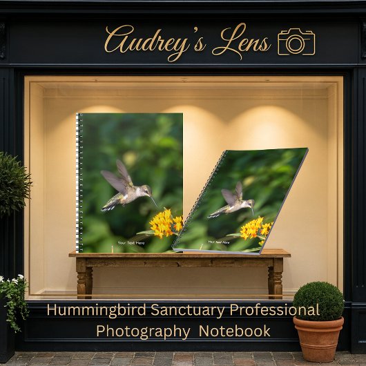 Hummingbird Sanctuary Professional Photography ノートブック