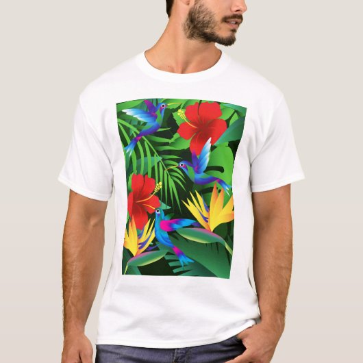 hummingbird tシャツ (正面)