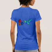 Hummingbird Tシャツ (裏面)