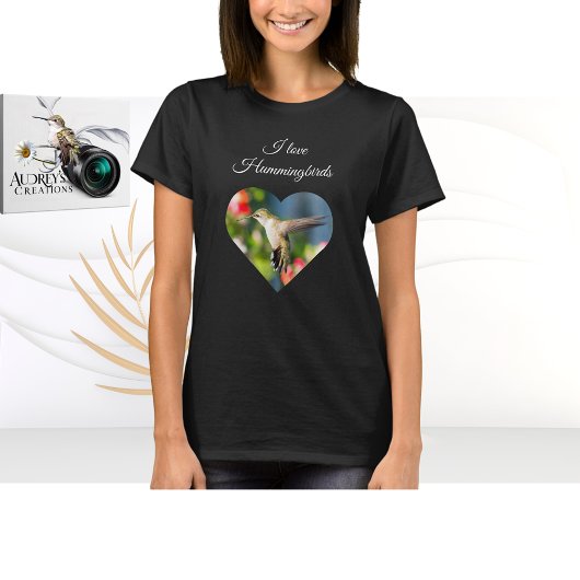 Hummingbird Tシャツ「I Love Hummingbirds」 Tシャツ