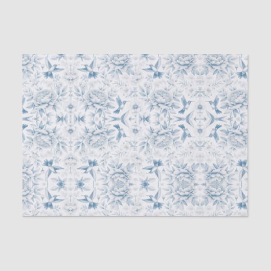 Hummingbird Toile Tissue Paper 薄葉紙 (正面)