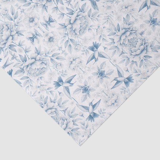 Hummingbird Toile Tissue Paper 薄葉紙 (詳細)