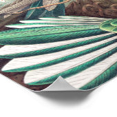 Hummingbird, Trochilidae Kolibruses by Ernst Haeck ポスター (角)