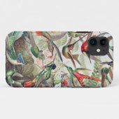 Hummingbird, Trochilidae Kolibruses by Ernst Haeck Case-Mate iPhoneケース (裏面(横))