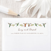 Hummingbird Wedding ラベル (インサイチュ)