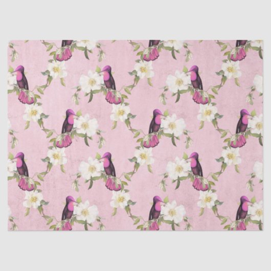 HummingBirdsシリーズデザイン17 薄葉紙 (正面)