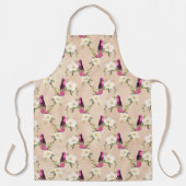 HummingBirdsシリーズデザイン21 エプロン (正面)