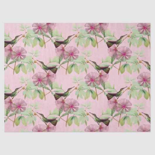 HummingBirdsシリーズデザイン22 薄葉紙 (正面)