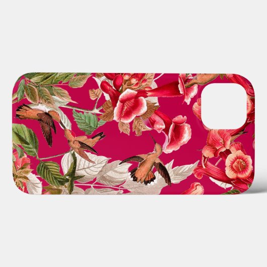 HummingbirdsフローラiPhone 6タフエクストリームケース Case-Mate iPhoneケース (裏面 (横))