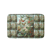 Hummingbirds by Ernst Haeckel, Birds Trees バスマット (正面)