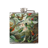Hummingbirds by Ernst Haeckel, Birds Trees フラスク (裏面)