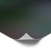 Hummingbirds Fuchsia Flowers Iridescent Dance ポスター (角)