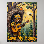 Hummingbird's Hideaway: Bear's Acoustic Gig ポスター (正面)