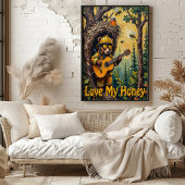 Hummingbird's Hideaway: Bear's Acoustic Gig ポスター