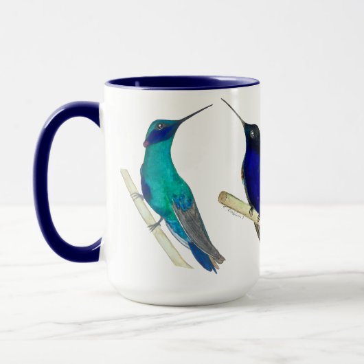 Hummingbirds Mug マグカップ (左)