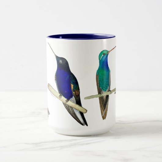 Hummingbirds Mug マグカップ (中央)