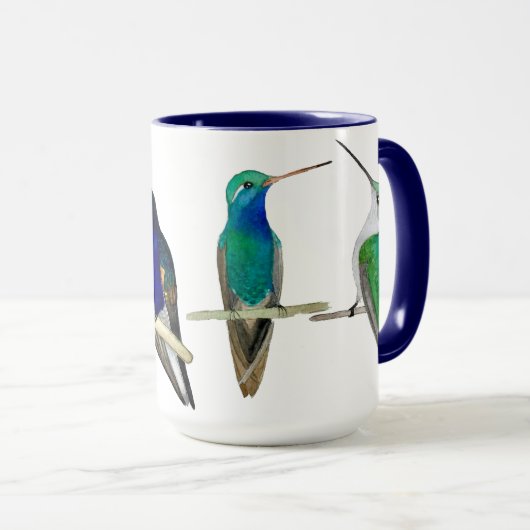 Hummingbirds Mug マグカップ (正面右)