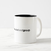 Hummusの恋人のためのマグ! ツートーンマグカップ (正面右)