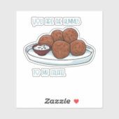 Hummus & Falafel シール (シート)