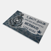 Humor Quotes About Sailor ドアマット (アングル)